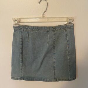 Denim mini skirt Size Sm